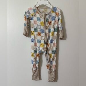 Little sleepies check mates zippy